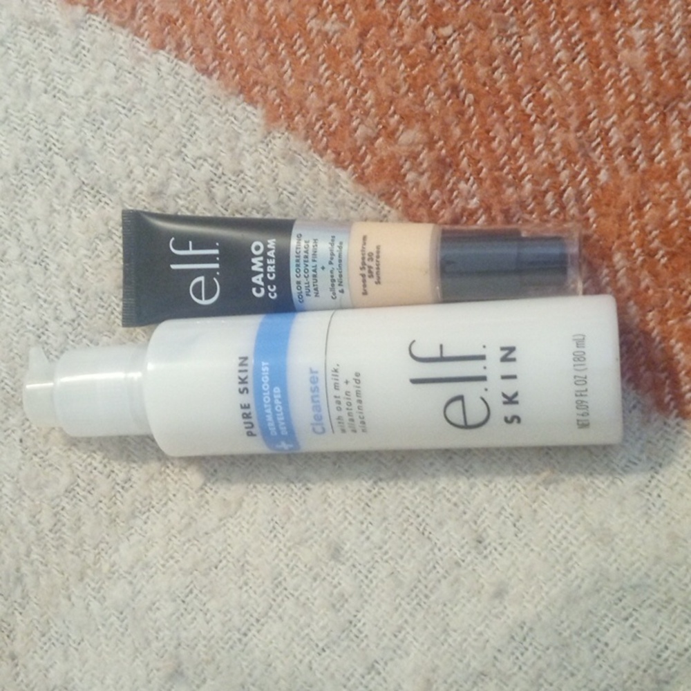 ELF Pure Skin Cleanser and Camo CC Cream Duo